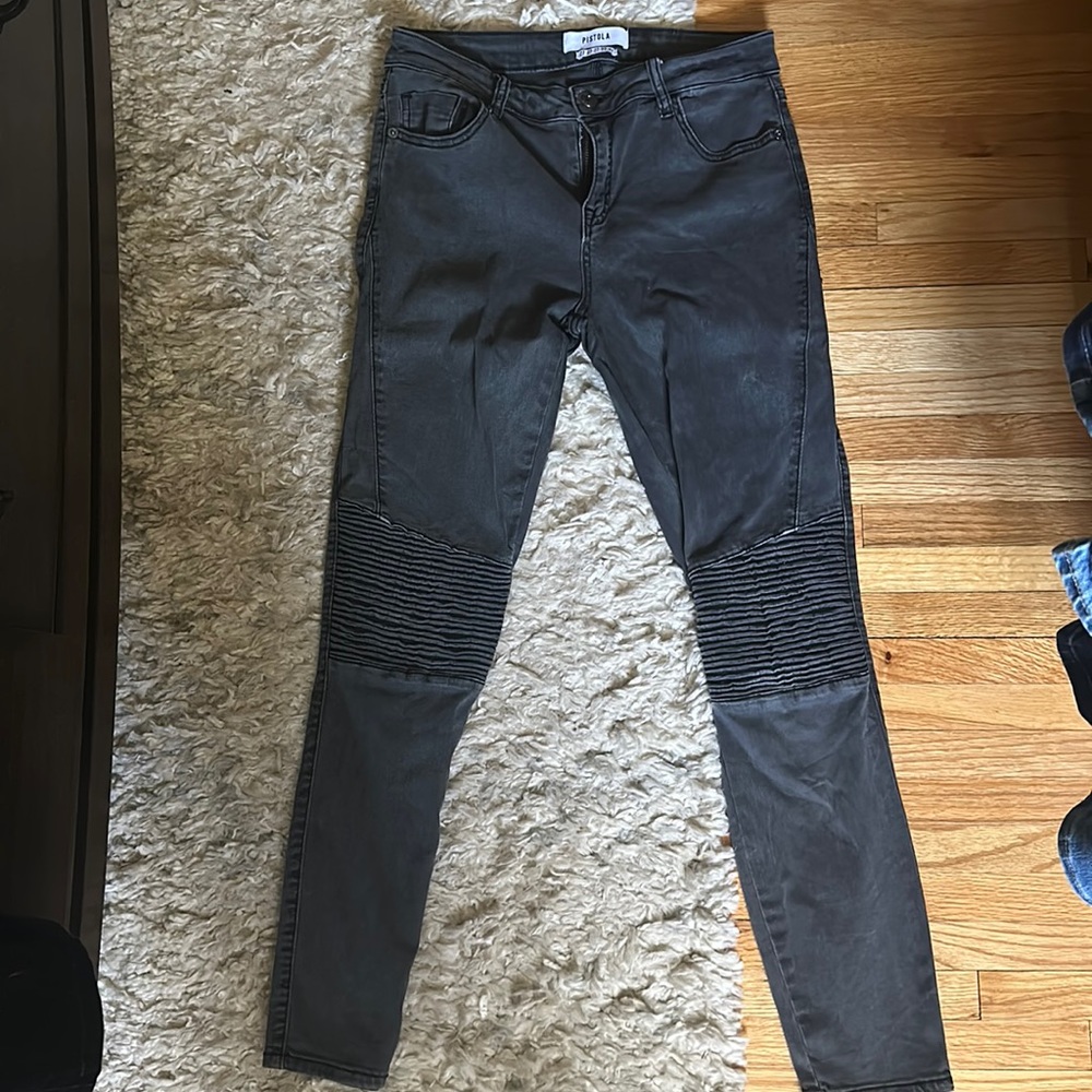 Pistola Moto Skinny Jeans